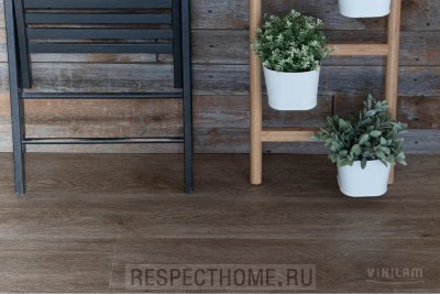 Клеевая кварц-виниловая плитка VINILAM Glue Дуб Ваймар 188*1228*2.5 (4.16 м2)