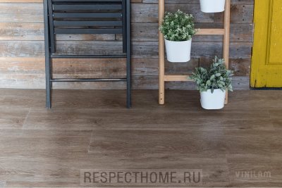 Клеевая кварц-виниловая плитка VINILAM Glue Дуб Ваймар 188*1228*2.5 (4.16 м2)