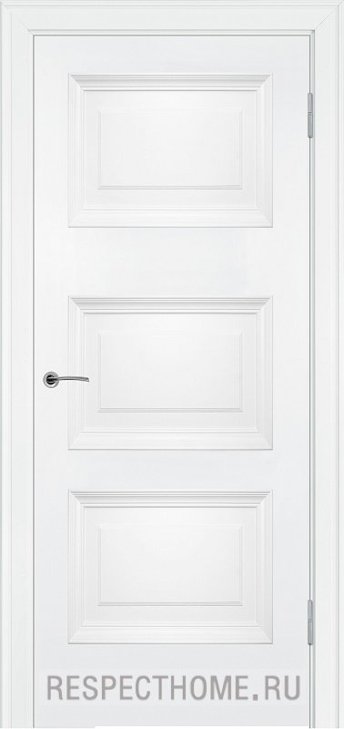 Межкомнатная дверь эмаль белая Potential doors 235.2 ДГ