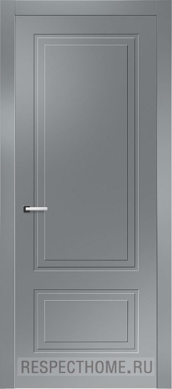 Межкомнатная дверь эмаль грей Potential doors 244.2 ДГ
