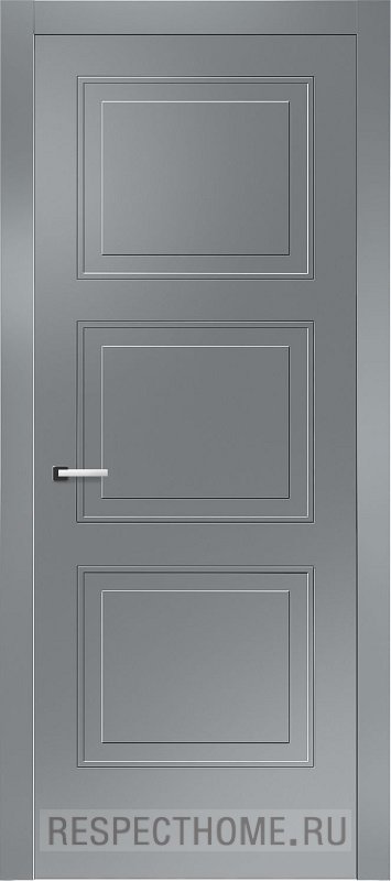 Межкомнатная дверь эмаль грей Potential doors 245.1 ДГ