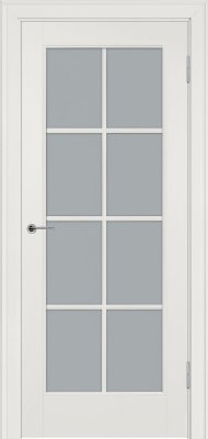 Межкомнатная дверь эмаль слоновая кость Potential doors 221.1 Стекло сатинато