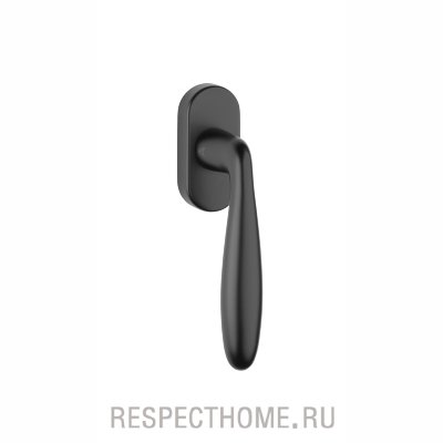 Оконные ручки APRILE Verbena R, хром полированный, хром матовый, чёрный