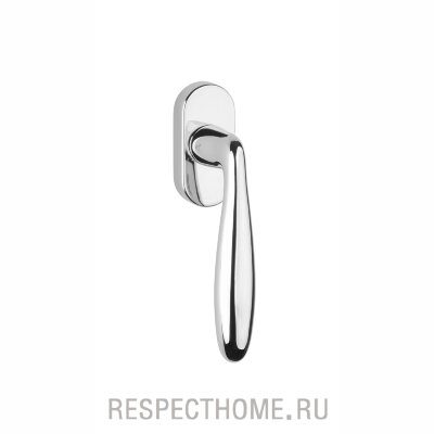 Оконные ручки APRILE Verbena R, хром полированный, хром матовый, чёрный