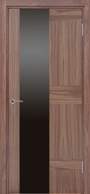 Межкомнатная дверь Potential doors Ideline шпон орех ДО микс 1