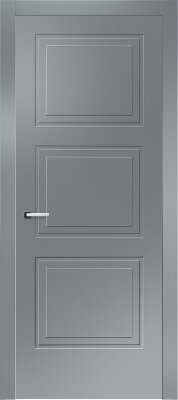 Межкомнатная дверь эмаль грей Potential doors 245.2 ДГ