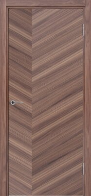 Межкомнатная дверь Potential doors Ideline шпон орех ДГ микс 2
