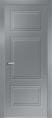 Межкомнатная дверь эмаль грей Potential doors 246.2 ДГ