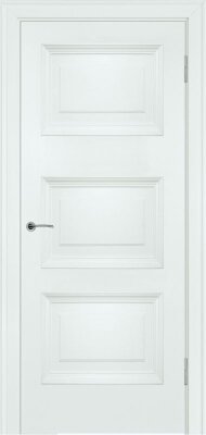 Межкомнатная дверь эмаль серая Potential doors 235.2 ДГ