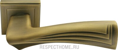 Дверные ручки MORELLI Волны MH-34 COF-S Кофе