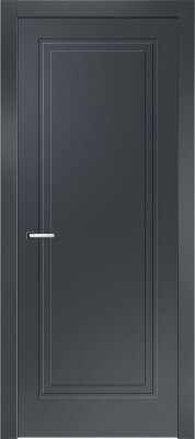 Межкомнатная дверь эмаль чёрная Potential doors 241.2 ДГ