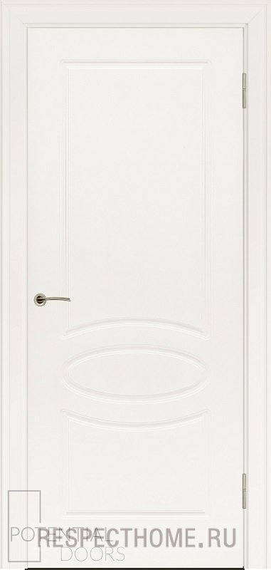 Межкомнатная дверь эмаль слоновая кость Potential doors 203 ДГ