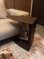 Стол приставной к дивану Cascate Mell 550х300х550 мм Dark Brown Colour