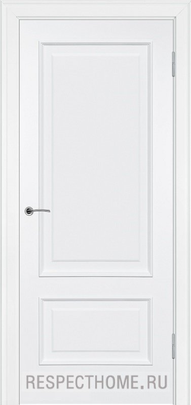 Межкомнатная дверь эмаль белая Potential doors 234.3 ДГ