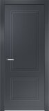 Межкомнатная дверь эмаль чёрная Potential doors 242.2 ДГ