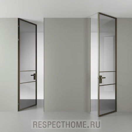 Скрытая межкомнатная дверь Cristal Cascate Porte
