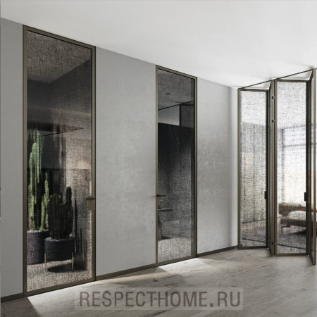Скрытая межкомнатная дверь Cristal Cascate Porte