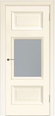 Межкомнатная дверь эмаль аворио Potential doors 236 стекло Сатинато
