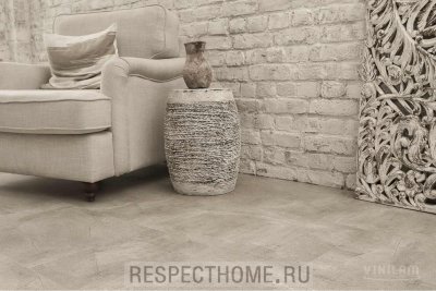 Замковая кварц-виниловая плитка VINILAM Бетонная смесь 8х470х940 (2,65 м2)