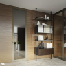 Скрытая межкомнатная дверь Glamoure Cascate Porte