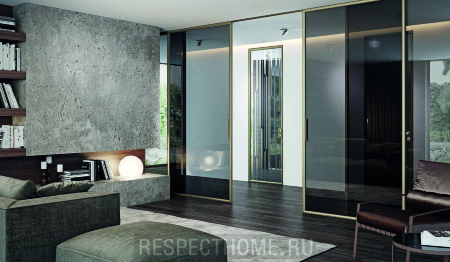 Скрытая межкомнатная дверь Atlantic Cascate Porte
