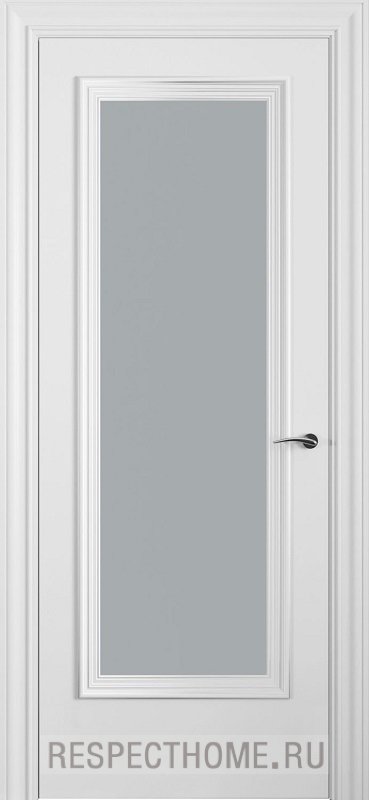 Межкомнатная дверь эмаль белая Potential doors 231.4 Стекло сатинато