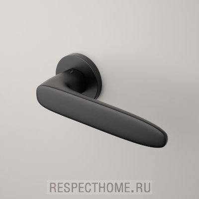 Дверная ручка Aprile Rosa R PREMIUM COLLECTION хром полированный, хром матовый, черный