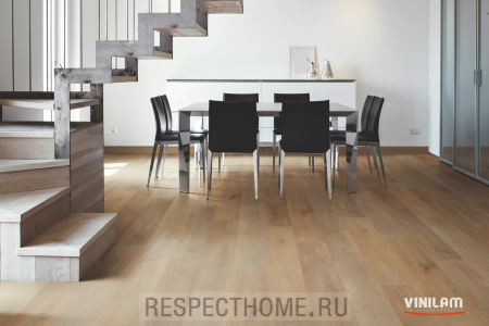 Замковая кварц-виниловая плитка VINILAM Allure ISOCORE WOOD Дуб Авиньон 220x1210x6.5 мм