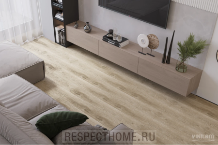 Замковая кварц-виниловая плитка VINILAM Click Дуб Кассель 181*1220*3.7 (3.09 м2)
