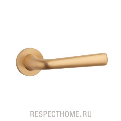 Дверная ручка Aprile Tulipa R PREMIUM COLLECTION золото, золото матовое