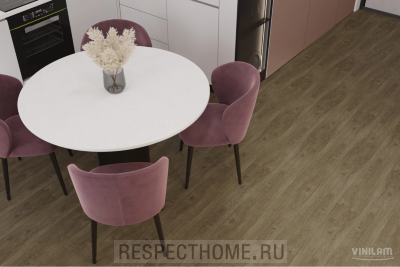 Замковая кварц-виниловая плитка VINILAM Click Дуб Мёрс 181*1220*3.7 (3.09 м2)