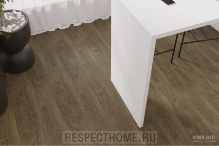 Замковая кварц-виниловая плитка VINILAM Click Дуб Мёрс 181*1220*3.7 (3.09 м2)