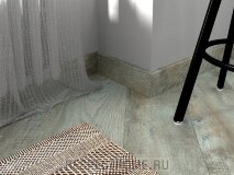 Плинтус Fine Floor Дуб Этна FF-1518/1418