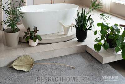 Замковая кварц-виниловая плитка VINILAM Терраццо 6х470х940 (2,209м2)