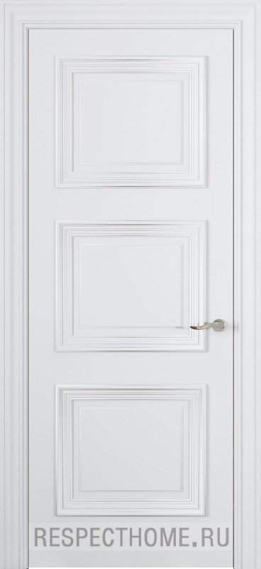 Межкомнатная дверь эмаль белая Potential doors 235.4 ДГ