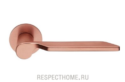 Дверная ручка DND Levante PVD SCB Медь матовая