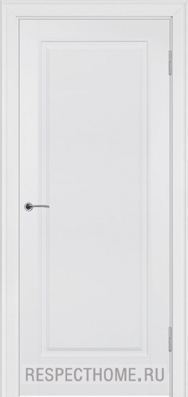 Межкомнатная дверь эмаль белая Potential doors 221 ДГ