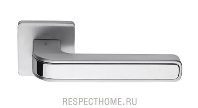 Дверная ручка Colombo Tecno MO 11 R матовый хром/хром
