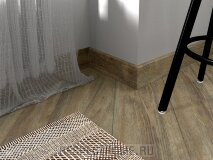 Плинтус Fine Floor Дуб Карлин FF-1507/1407