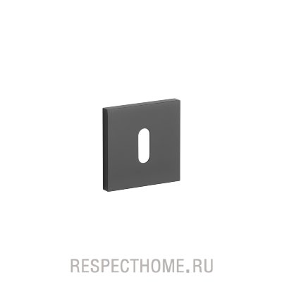 Накладка квадратная под ключ OB APRILE COMFORT COLLECTION хром полированный, хром матовый, черный