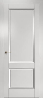 Межкомнатная дверь эмаль светло-серая Potential doors 262 ДГ