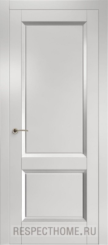 Межкомнатная дверь эмаль светло-серая Potential doors 262 ДГ