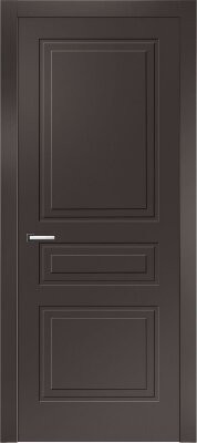 Межкомнатная дверь эмаль горький шоколад Potential doors 243.2 ДГ