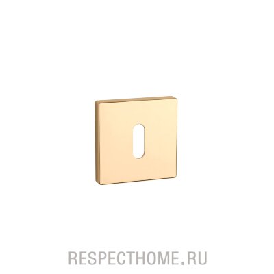 Накладка квадратная под ключ OB APRILE COMFORT COLLECTION золото, чёрный
