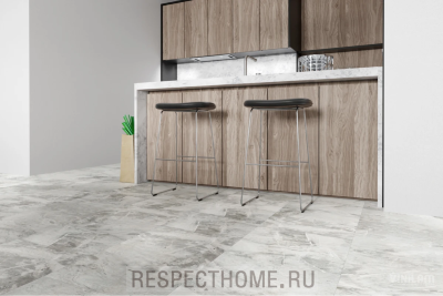 Клеевая кварц-виниловая плитка VINILAM Адриатический серый 2,5х475х950 (4,513м2)