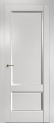 Межкомнатная дверь эмаль светло-серая Potential doors 264 ДГ