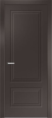 Межкомнатная дверь эмаль горький шоколад Potential doors 244.2 ДГ