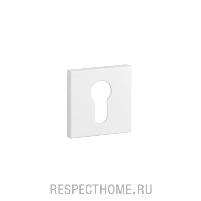 Накладка квадратная под цилиндр PZ APRILE COMFORT COLLECTION золото, белый