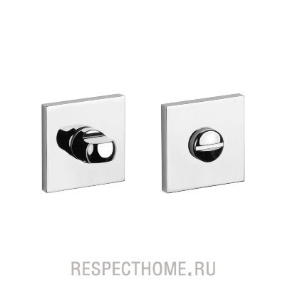 Накладка сантехническая квадратная Aprile WC COMFORT COLLECTION хром полированный, хром матовый, черный