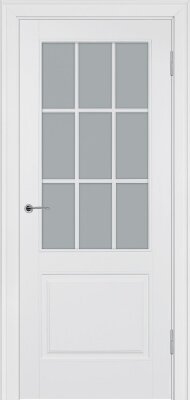 Межкомнатная дверь эмаль белая Potential doors 222.2 Стекло сатинато